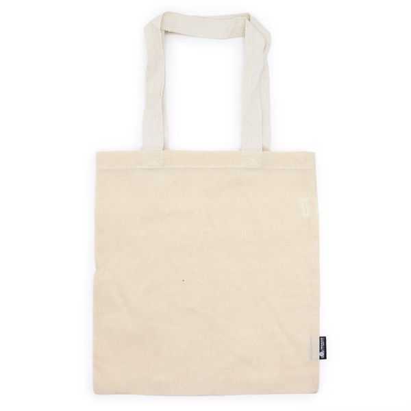 Iconic Basic Tote Bag - Unprinted - Natural 4oz