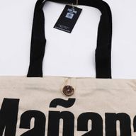 Iconic Classic Tote Bag - Mañana Mañana - Natural 10oz