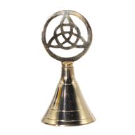 Altar Brass Bell - Triquetra