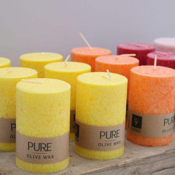 Pure Olive Wax Candle