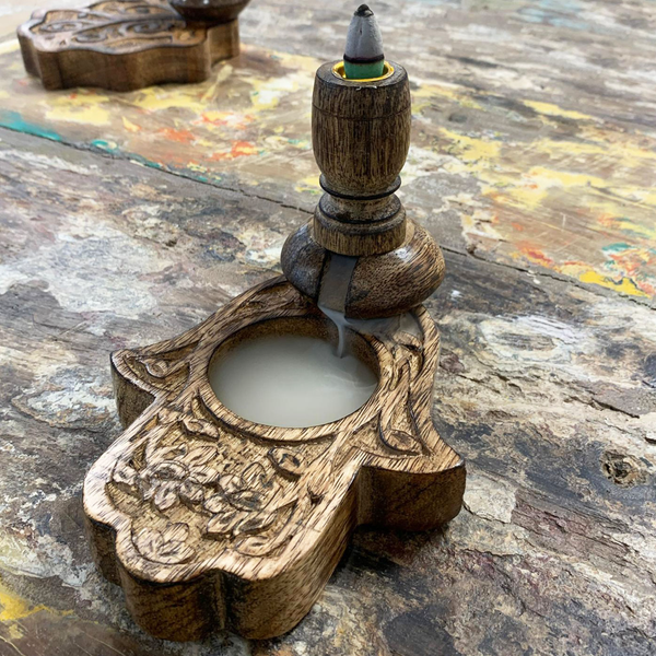 Mango Wood Backflow Burner