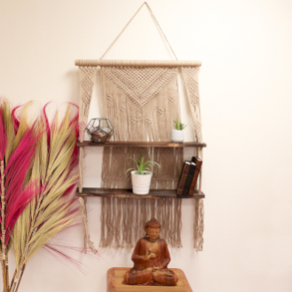 Macrame Shelves