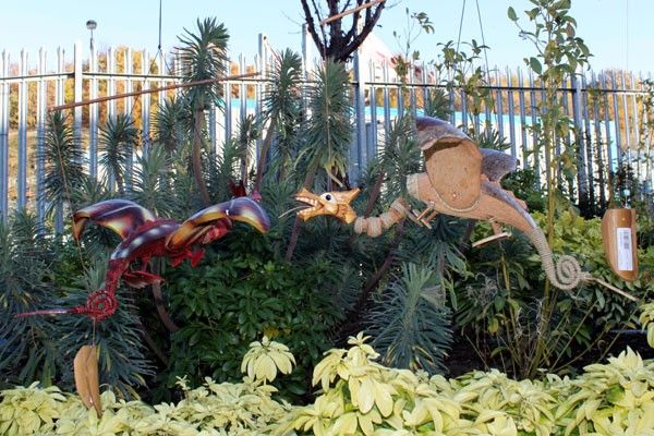 Coconut Dragon Mobiles