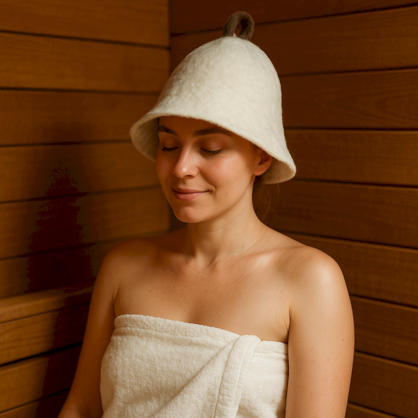 Felt Sauna Hats