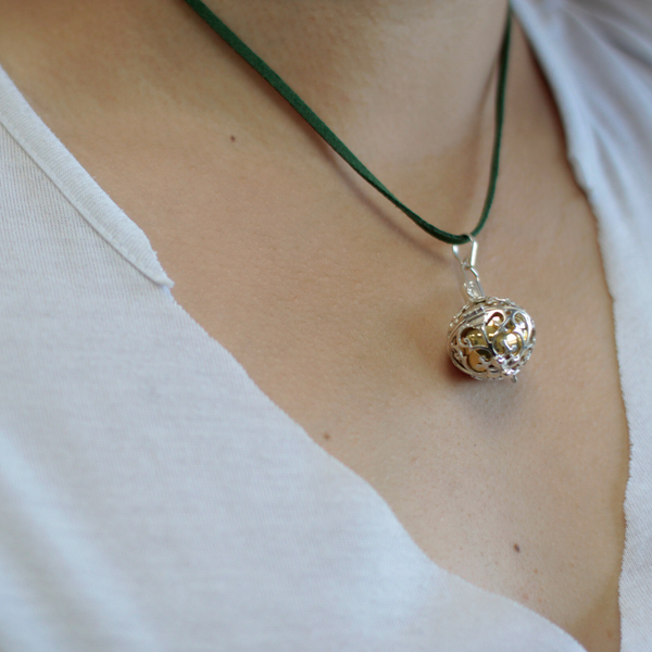925 Silver Angel Bells