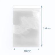 Poly-Prop Bags 160x250mm Reseal