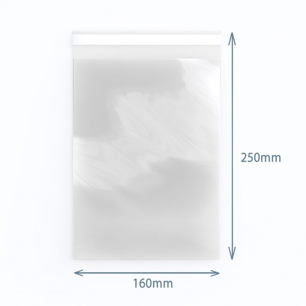 Poly-Prop Bags 160x250mm Reseal