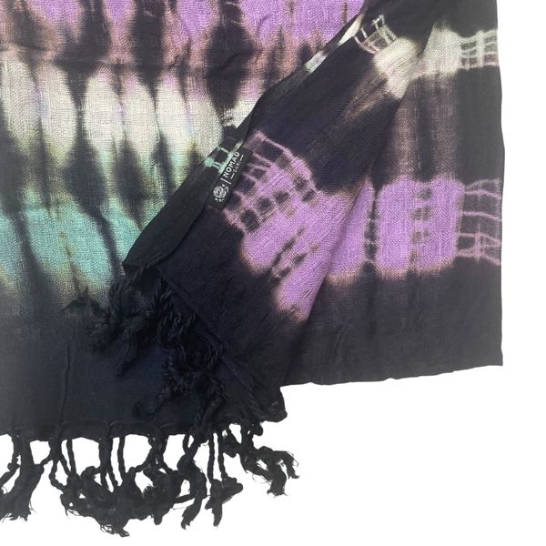 Boho Java Art Stole/Scarf - Multi Stripes - 62x200cm