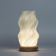 New Wave Lamp - USB (C) - 3 settings - Star Twisted