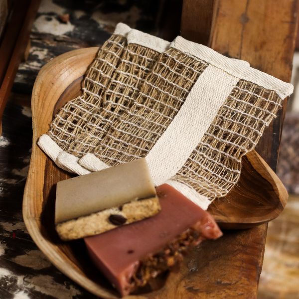 Soft Jute Soap Bag