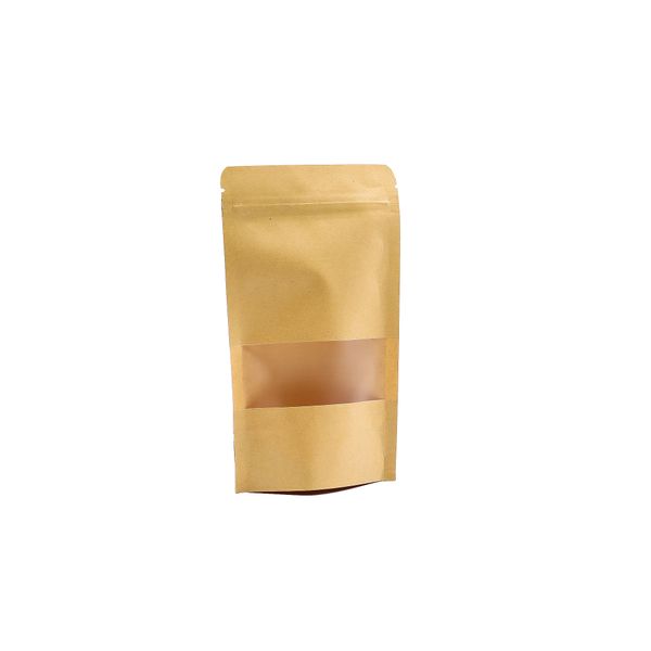 Kraft Window Bag 12x20 cm