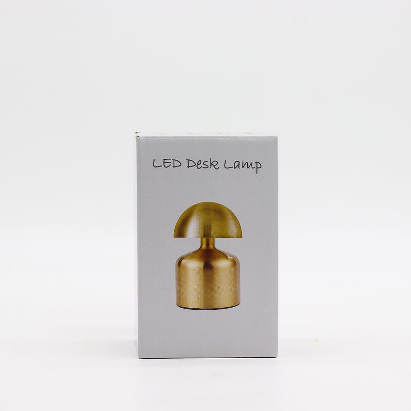 Touch Lamp - Dome Mushroom Silver - USB (C) - Rechargable (400 Watt)