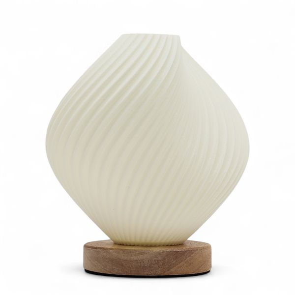 New Wave Lamp - USB - 3 settings - Shell Twisted