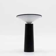 Touch Lamp - Black Mushroom- adjustable - pattern light USB (C) - Rechargable (2000 Watt)