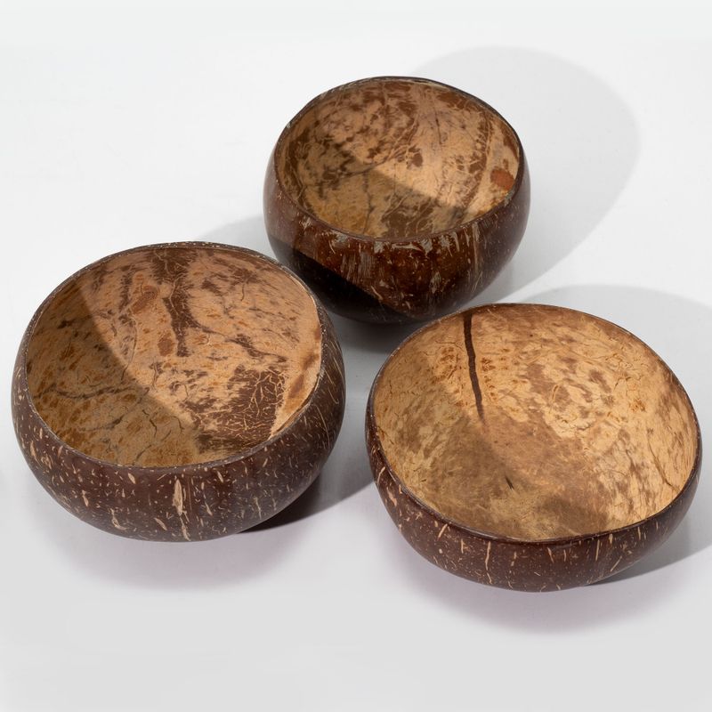 Small Natural Coconut Bowl