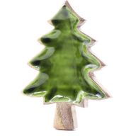 Lost in the Forrest - Enamel Tree Wooden Bowl - 25x19cm
