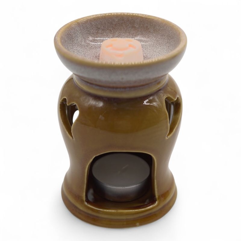 Classic Rustic Oil Burner - Heart Cut-out (assorted)