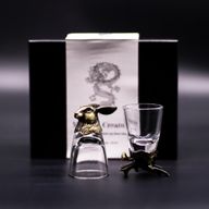 Gift Set of 6 Shot Glasses (50ml) - Mystical Creatures - Antique Bronze