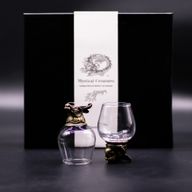 Gift Set of 6 Glasses (100ml) - Mystical Creatures - Antique Bronze