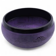 Extra Loud - Mushroom Singing Bowl - Purple Haze (23x10.5cm, 1.3kg)