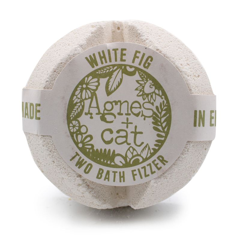 Agnes + Cat Bath Fizzer - White Fig