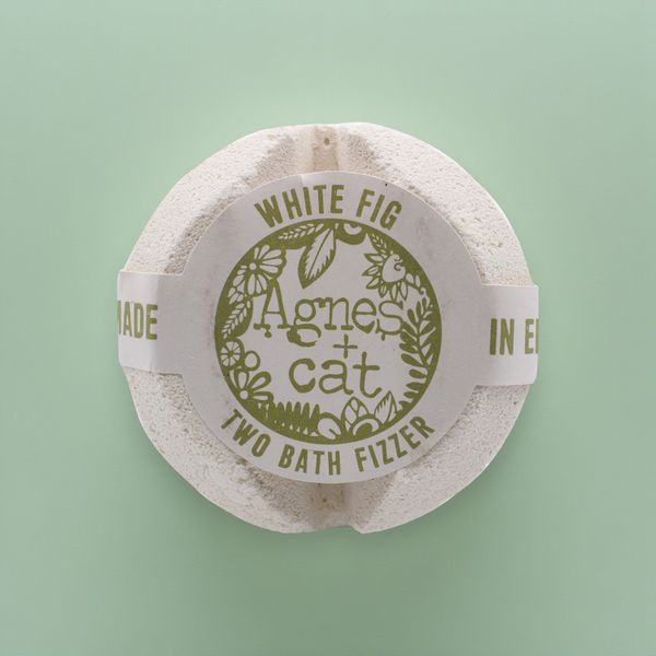 Agnes + Cat Bath Fizzer - White Fig