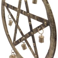 Indian Chimes - Pentagon with Cow Bells - 25x49cm