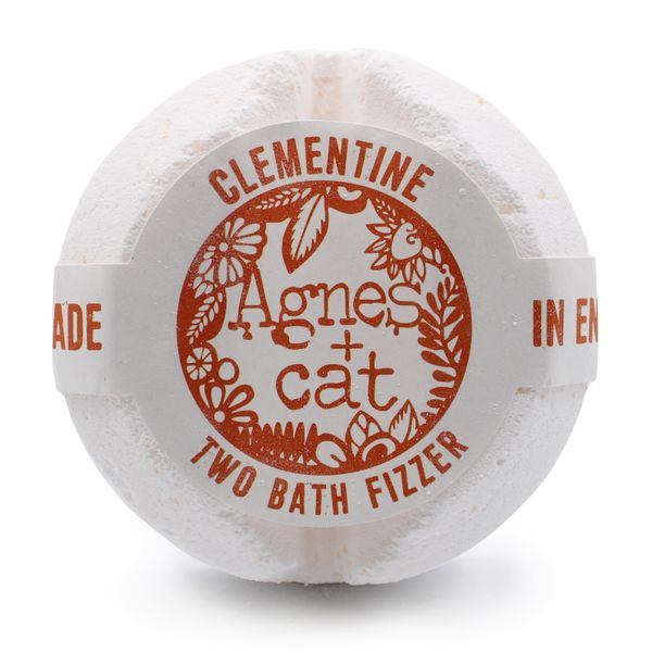 Agnes + Cat Bath Fizzer - Clementine