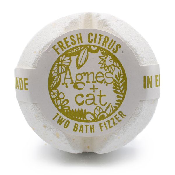 Agnes + Cat Bath Fizzer - Fresh Citrus