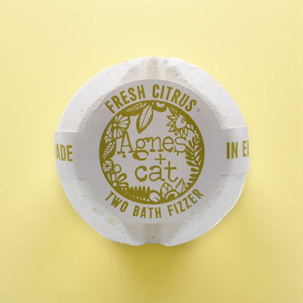 Agnes + Cat Bath Fizzer - Fresh Citrus