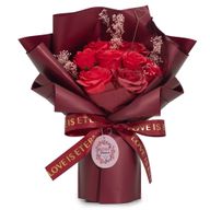 Large Red Roses Bouquet - Love is Eternal - Gift Card