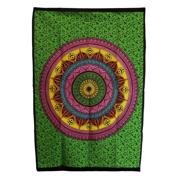 Cotton Wall Art (70x110cm) - Mandala Vibrant