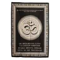 Cotton Wall Art (70x110cm) - Om - Welcome to the God