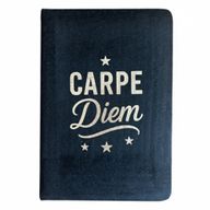 Black Velvet Notebook - 80 pages - Carpe Diem