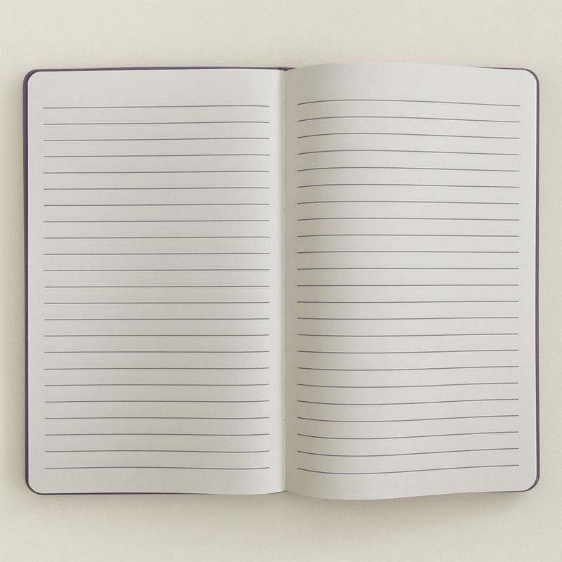 Lavender Velvet Notebook - 80 pages - Believe Yourself