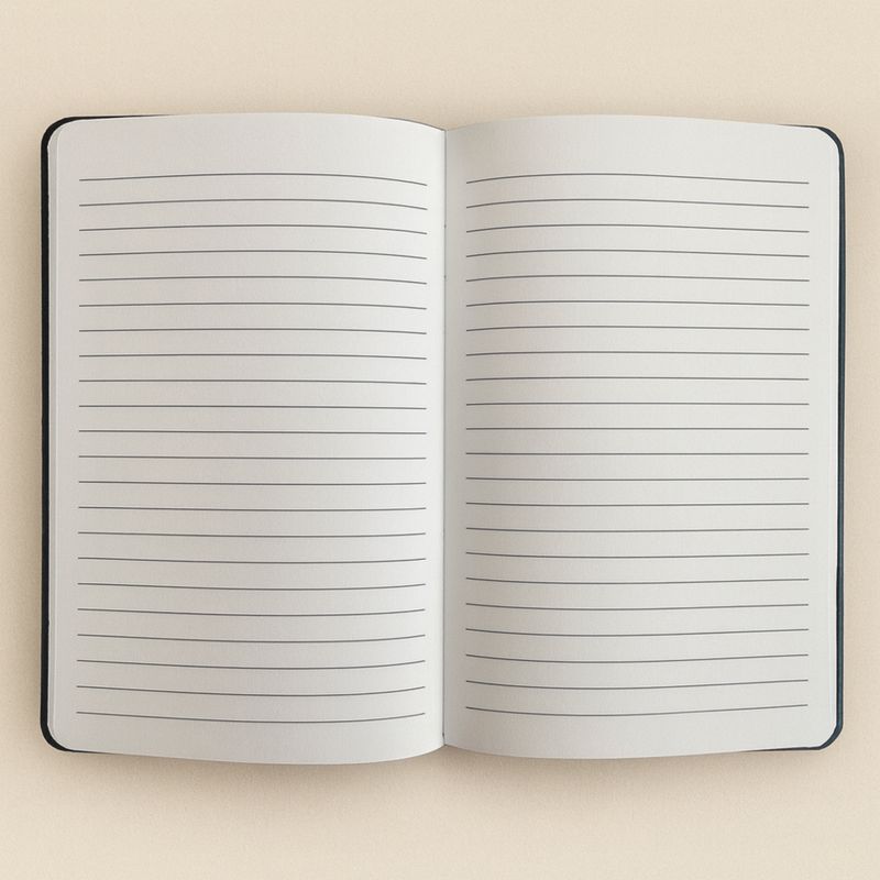 Dark Green Velvet Notebook - 80 pages - Make It Happen