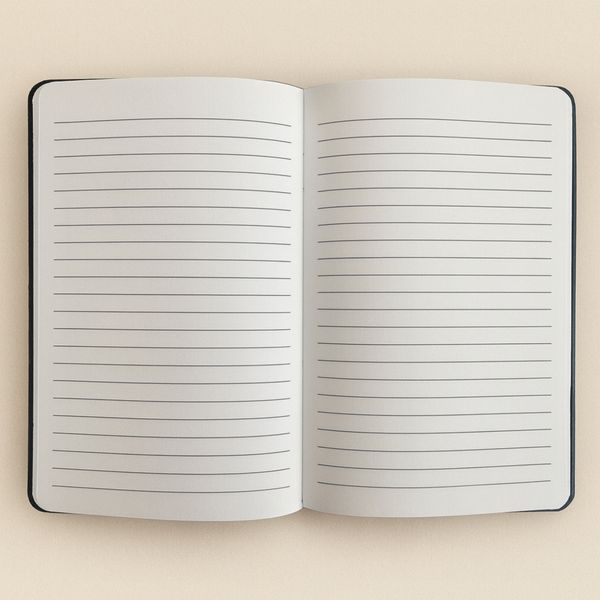 Dark Green Velvet Notebook - 80 pages - Make It Happen