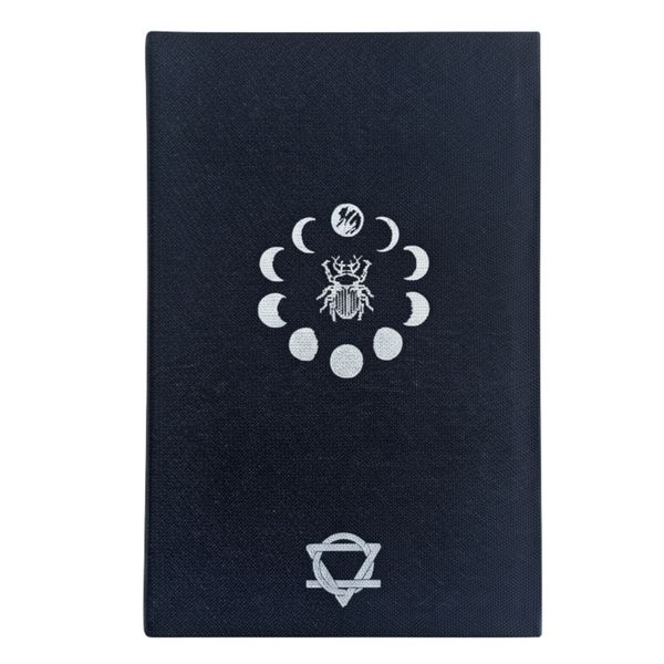 Black Gratitude Journal with Silver Lining - 120 pages - I am Thankful For
