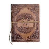 Assorted Esoteric Leather Notebooks - 15x11.5 cm