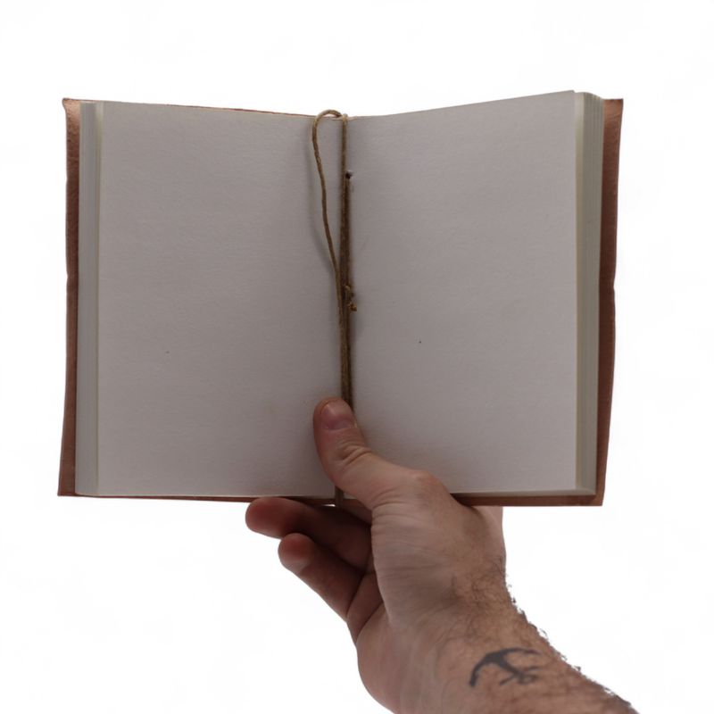 Assorted Esoteric Leather Notebooks - 15x11.5 cm