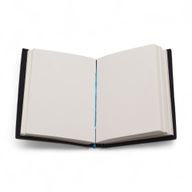 Leather Printed Notebook – My Chakras Are Aligned AF - 17.8×12.7 cm
