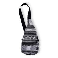 Nomad Sari Jacquard Natural Cross Bag - Urban Caravan