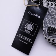 Nomad Sari Jacquard Natural Cross Bag - Urban Caravan