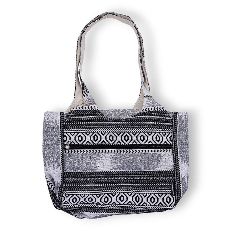 Nomad Sari Jacquard Natural Wander Muse Bags - Urban Caravan