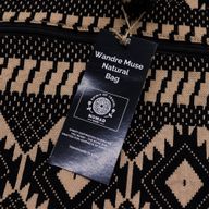 Nomad Sari Jacquard Natural Wander Muse Bags - Desert Loom