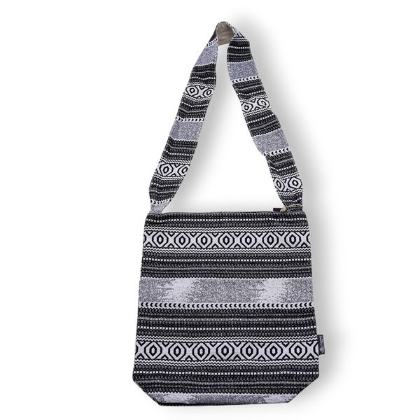 Nomad Sari Jacquard Natural Nomad Carryall Bags - Urban Caravan