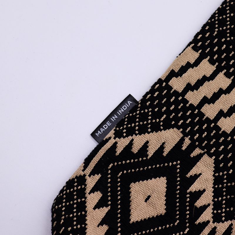 Nomad Sari Jacquard Natural Nomad Carryall Bags - Desert Loom