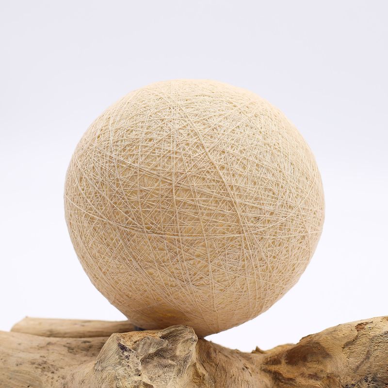 DriftGlow Lamp Cotton Wrap Cream Shade