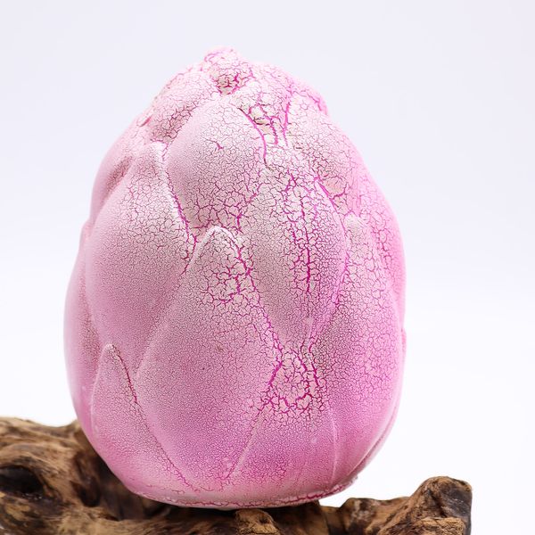 DriftGlow Lamp Crackle Lotus Flower Shade - Purple