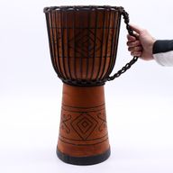 Large Pro Djembe Drum - Soul Sound (low) - 50cm (22cm Dia)